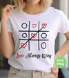 Love Always Wins, Love Gomoku, Valentine Gomoku, Trendy Valentine, Png Sublimation