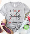 Love Always Wins, Love Gomoku, Valentine Gomoku, Trendy Valentine, Png Sublimation