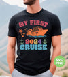 My First 2024 Cruise, Love Boat, Retro Cruise, 2024 Cruise, Digital Files, Png Sublimation