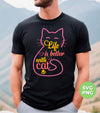 Life Is Better With Cat, Love Cat, Cats Lover, Cat Line Art, Digital Files, Png Sublimation