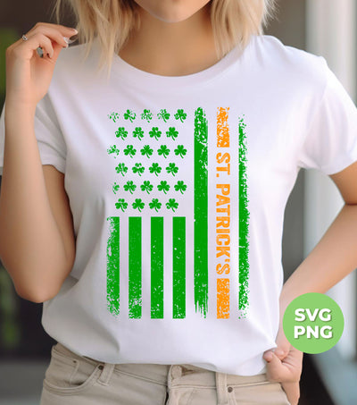 Saint Patrick, Patrick Flag, Clover Patrick, St. Patrick, Digital Files, Png Sublimation