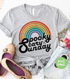 Spooky, Scary, Sunday, Rainbow Spooky, Samurai Sword, Digital Files, Png Sublimation