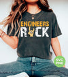 Engineers Rock, Rock Hand, Rock Sign, Love Rock, Digital Files, Png Sublimation