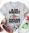 Aim Shoot Swear Repeat, Love Billiard, Billiard Lover, Digital Files, Png Sublimation