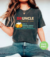 Druncle, Like A Normal Uncle, Only Drunker, Love Drunk, Digital Files, Png Sublimation