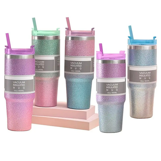 Trending Tumbler 30oz Stainless Steel Insulated Cup - Random Colors On-the-Go