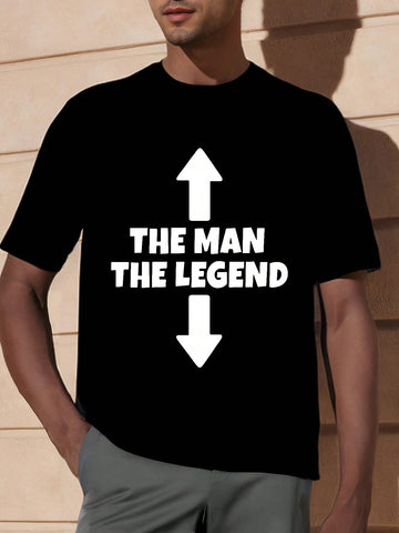 Celebrate Dad with a playful twist! This "The Man The Legend" funny t-shirt is the perfect gift to show your appreciation with humor. Crafted for comfort and style, it’s ideal for dads who love to stand out and share a laugh. Make this Father’s Day unforgettable with a tee that honors his legendary status in the most fun way.