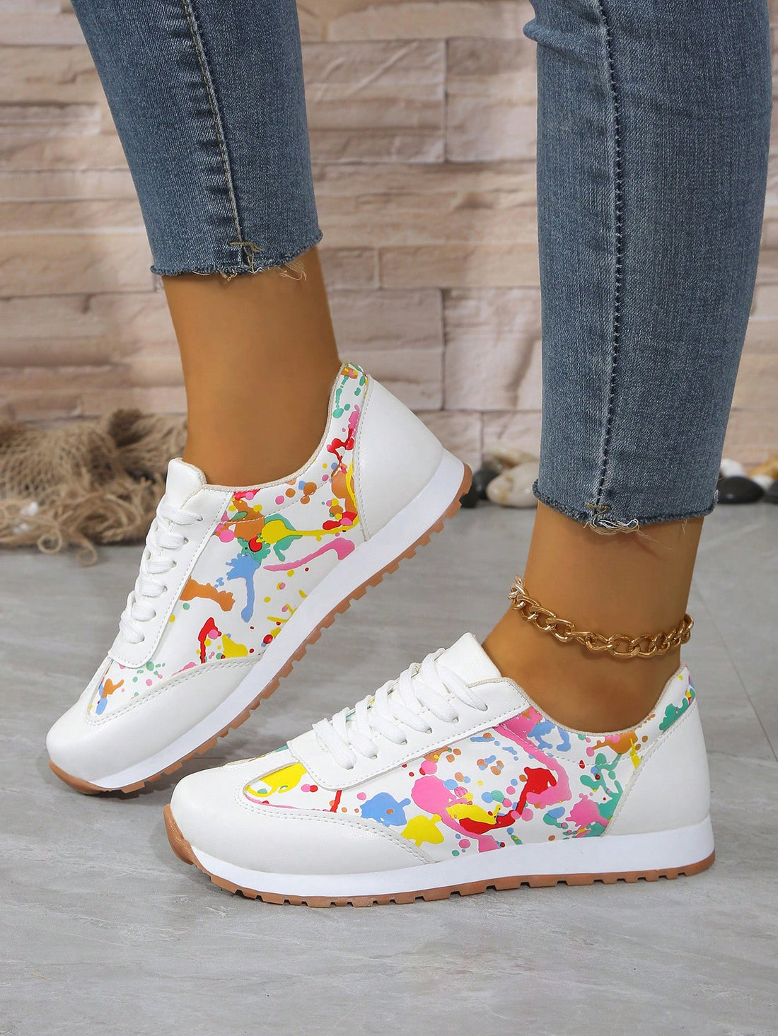 The Ultimate Women's Lightweight Anti-Slip Running Shoes are designed to keep you active and stylish. With their anti-slip technology, you can confidently tackle any terrain. These shoes are also lightweight, allowing you to move freely and comfortably. 