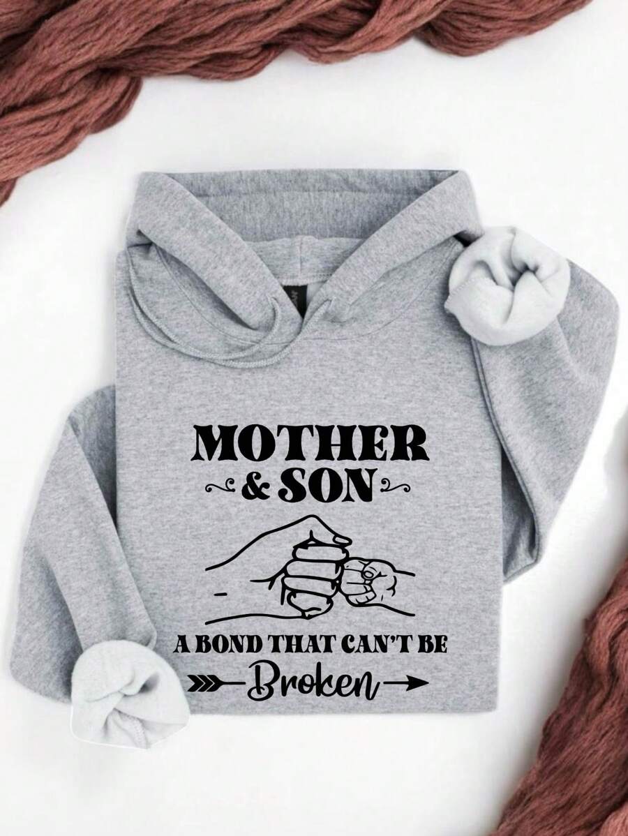 Celebrate the special connection between mom and son with this cozy Unbreakable Bond Hoodie. Designed for comfort and style, it’s the perfect gift to brighten birthdays or Mother’s Day. Snuggle up together and show off your unbreakable bond in playful, matching warmth!