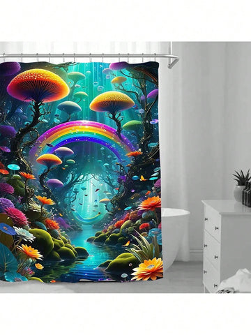 Transform your bathroom into a dreamy underwater oasis with our waterproof satin shower curtain. Enjoy a relaxing and luxurious bathing experience, without worrying about water damage. (Bathroom bliss? More like bathroom oasis!)