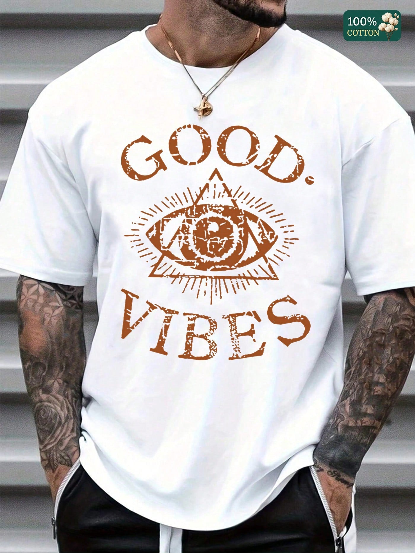 Stay cool and spread good vibes all summer long with this unisex 100% cotton graphic tee. Its soft, breathable fabric and classic round neck make it perfect for sunny days and laid-back adventures. Whether you’re chilling at the park or hitting the beach, this short sleeve top adds a fun, feel-good touch to any outfit.