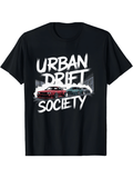Rev up your wardrobe with this Urban Drift Society graphic tee—the perfect shirt for anyone who lives and breathes cars. Featuring a bold racing design on premium black cotton, this short-sleeve tee combines street style with automotive passion. Whether you're hitting the track or just cruising through town, wear your love for speed and performance with confidence. Comfortable, eye-catching, and made for car enthusiasts who refuse to blend in.