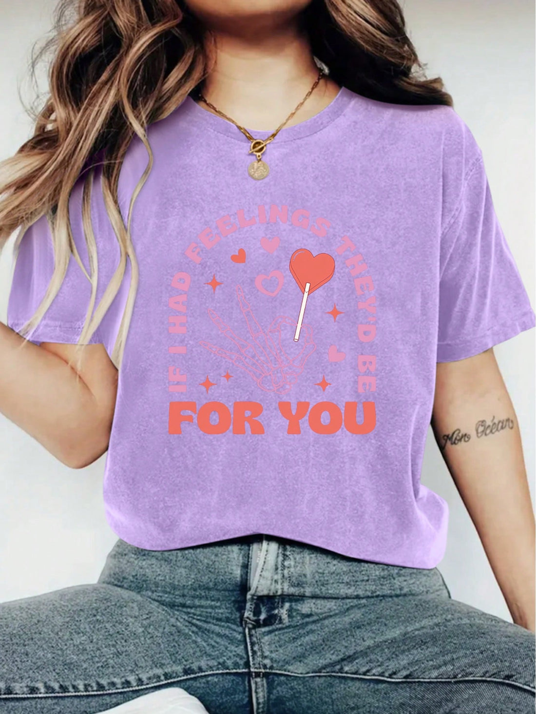 Celebrate Valentine's Day in style with our 'Have Feelings for You' Crew Neck T-Shirt from the Valentine's Day Vibes collection! This shirt captures the spirit of the holiday with a playful and quirky message. Made with high-quality materials for comfort and durability, it's the perfect way to show your love and sense of humor.