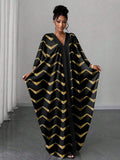 Step out in style with this playful batwing sleeve striped dress, perfect for any occasion and every season. Its loose, flowing sleeves add a fun twist while keeping you comfy all day long. The bold stripes bring a trendy vibe that’s easy to dress up or down—whether you’re headed to brunch or a night out. Embrace effortless chic and make every moment more colorful!