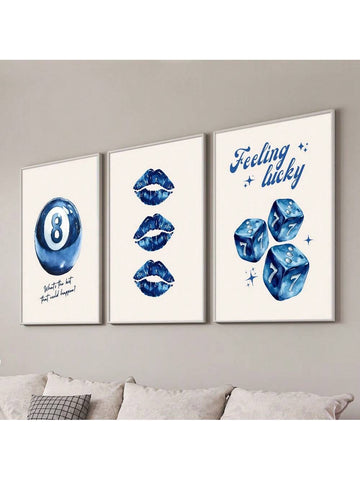 Add a pop of color and style to your home decor with our Vibrant Blue Pool Ball Art Set. These retro canvas prints are not only chic, but also sure to make a splash in any room. Upgrade your space and have fun doing it!