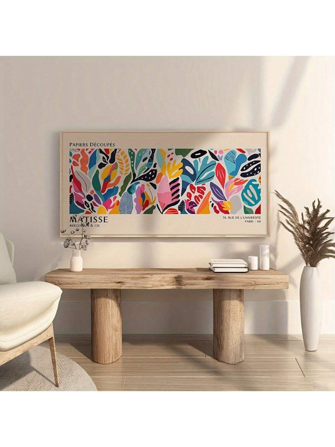 Elevate your living space with our Vibrant Eclectic Floral Canvas Prints. Maximize your walls with bold, colorful art that brings a touch of vibrancy into any room. Add a pop of life and style to your home with this maximalist wall art, perfect for making a statement.
