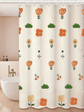 Shower in style with our Vibrant Floral Waterproof Shower Curtain - the perfect Mother's Day gift! Featuring a vibrant floral design, this curtain will add a pop of color to your bathroom. Made with waterproof material, it's both functional and beautiful. Treat yourself or give it as a gift to a special mom!