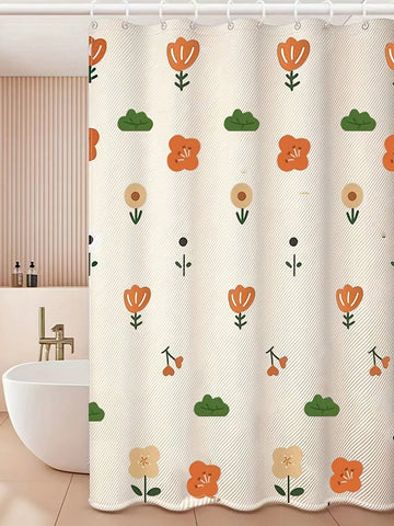 Shower in style with our Vibrant Floral Waterproof Shower Curtain - the perfect Mother's Day gift! Featuring a vibrant floral design, this curtain will add a pop of color to your bathroom. Made with waterproof material, it's both functional and beautiful. Treat yourself or give it as a gift to a special mom!