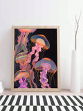 Transform your space with our mesmerizing Vibrant Jellyfish Canvas Art! These floating, translucent creatures dance across your walls in electric hues that shift the energy of any room. Perfect for adding a splash of underwater magic to living rooms, bedrooms, or dining areas. Who knew jellyfish could be so stylish? Your guests will be hypnotized (in a good way)!