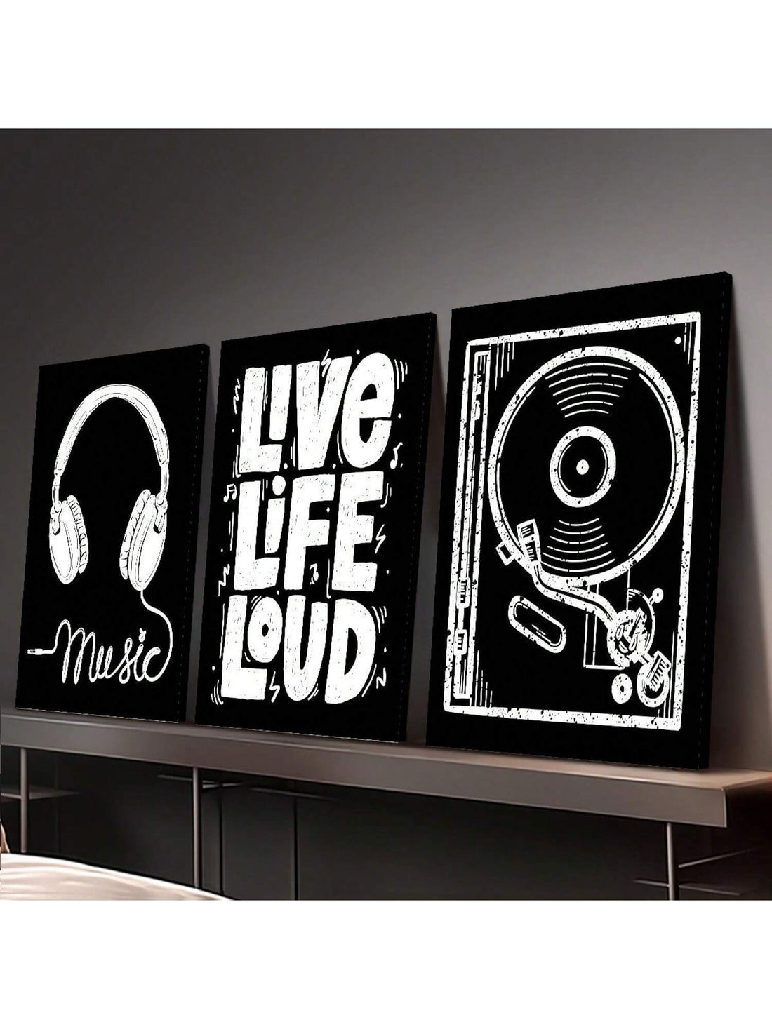 Transform your space into a celebration of sound with these vibrant music-themed wall art posters. Bursting with color and creative energy, each design captures the spirit of melody and rhythm in eye-catching style. Whether you're decorating a music room, bedroom sanctuary, or professional office, these posters bring personality and inspiration to any wall. Perfect for musicians, music lovers, and anyone seeking to infuse their environment with artistic flair and good vibes. Add a splash of musical magic to
