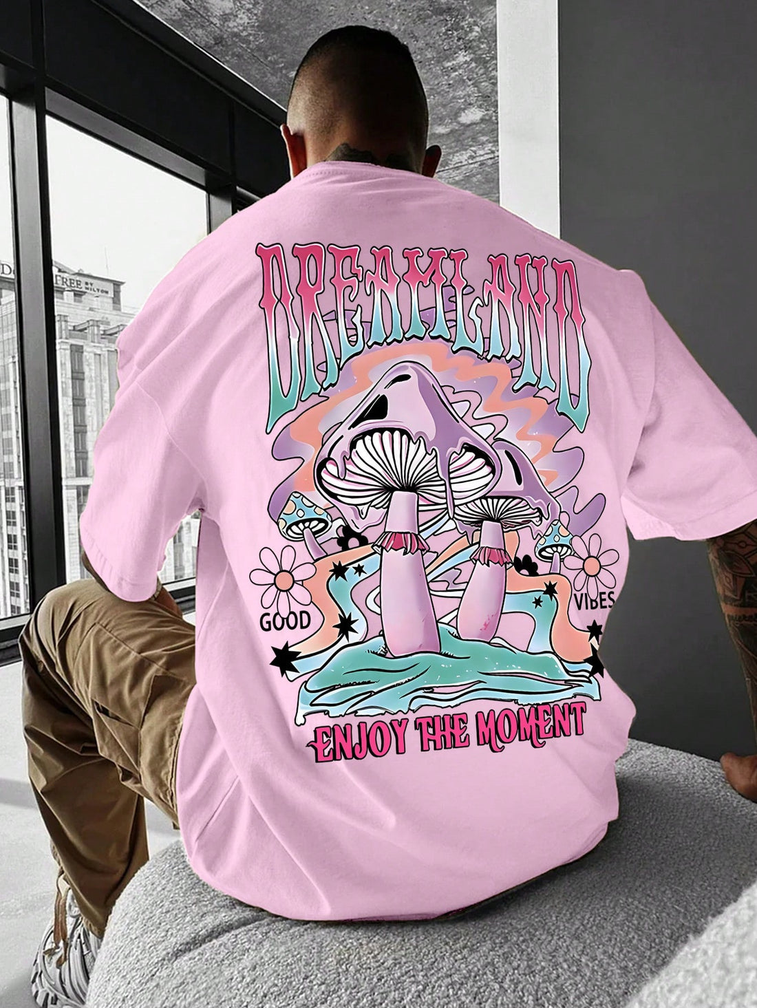 Unleash your style with our Vibrant Plus Size Men's T-Shirt! This round neck wonder doesn't just fit—it celebrates your shape with bold colors and soft fabric that'll make you want to high-five your reflection. Perfect for turning heads or lounging around, because who says comfort can't look this good? Your new favorite tee is ready when you are!