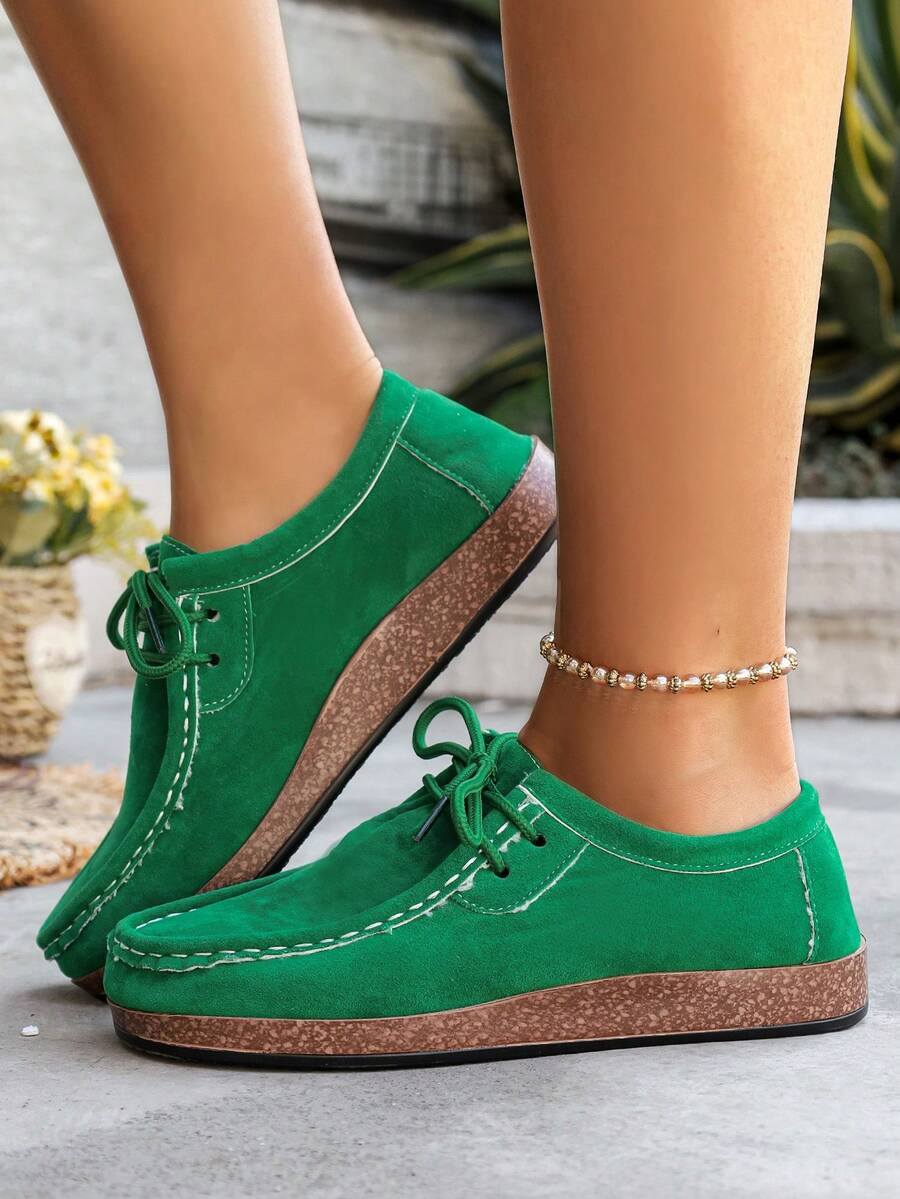 Step out in style and comfort with these vibrant plus size women's lace-up graffiti canvas flats. Featuring eye-catching graffiti-inspired designs and a breathable canvas build, they offer playful flair alongside all-day wearability. The lace-up detail adds a trendy twist while ensuring a snug fit, perfect for casual outings or adding an artistic touch to everyday looks. Embrace fun fashion without sacrificing comfort!