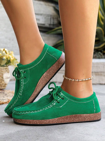 Step out in style and comfort with these vibrant plus size women's lace-up graffiti canvas flats. Featuring eye-catching graffiti-inspired designs and a breathable canvas build, they offer playful flair alongside all-day wearability. The lace-up detail adds a trendy twist while ensuring a snug fit, perfect for casual outings or adding an artistic touch to everyday looks. Embrace fun fashion without sacrificing comfort!