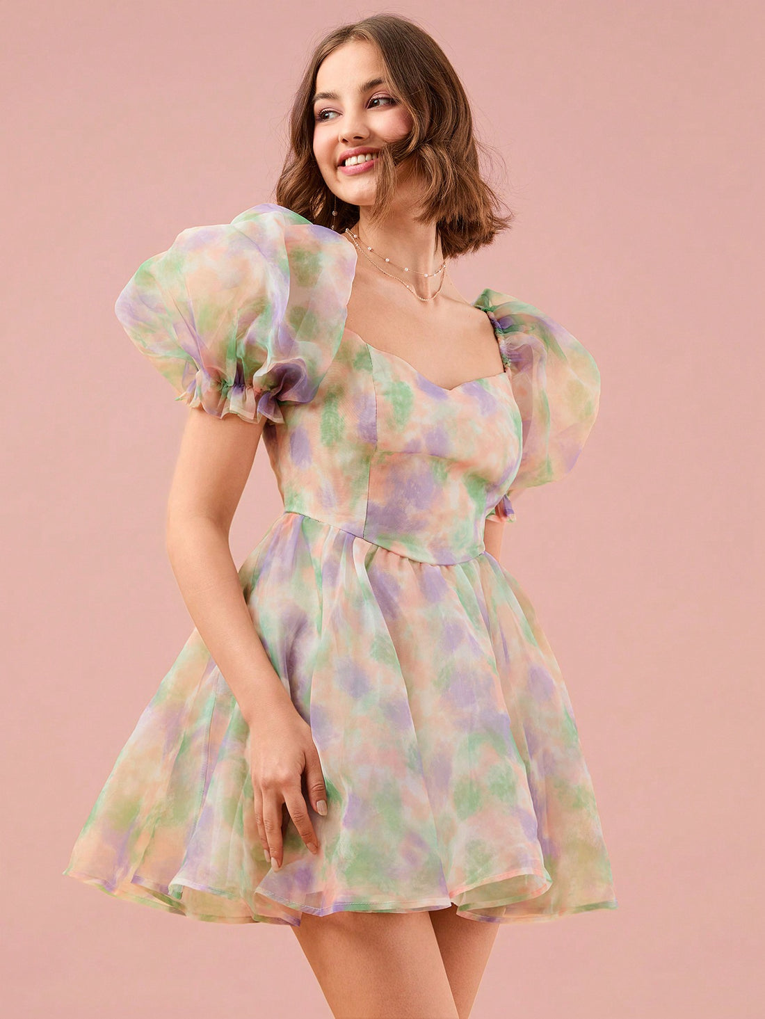 Get ready to make a statement with our Vibrant Tie-Dye Puff Sleeve Dress! Embrace bold colors and chic style with this eye-catching dress. The playful tie-dye pattern and trendy puff sleeves will have you turning heads wherever you go. Elevate your wardrobe and express your unique sense of style with this must-have dress!
