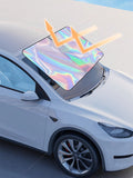 Protect your car's interior from harmful UV rays with our Vibrant UV-Resistant Car Sunshade. Featuring a stunning Laser Colorful Design, this sunshade not only provides all-weather protection but also adds a touch of style to your vehicle. Keep your car cool and protected with our expertly designed sunshade.