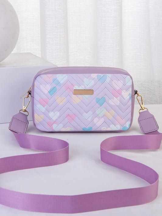 Elevate your everyday look with the Vibrant Woven Mini Crossbody Bag. Crafted with a stylish quilted V-shape sling, this bag is perfect for carrying your essentials in style. The woven design adds a touch of texture, while the compact size makes it easy to carry on the go. Get yours now and elevate your fashion game!