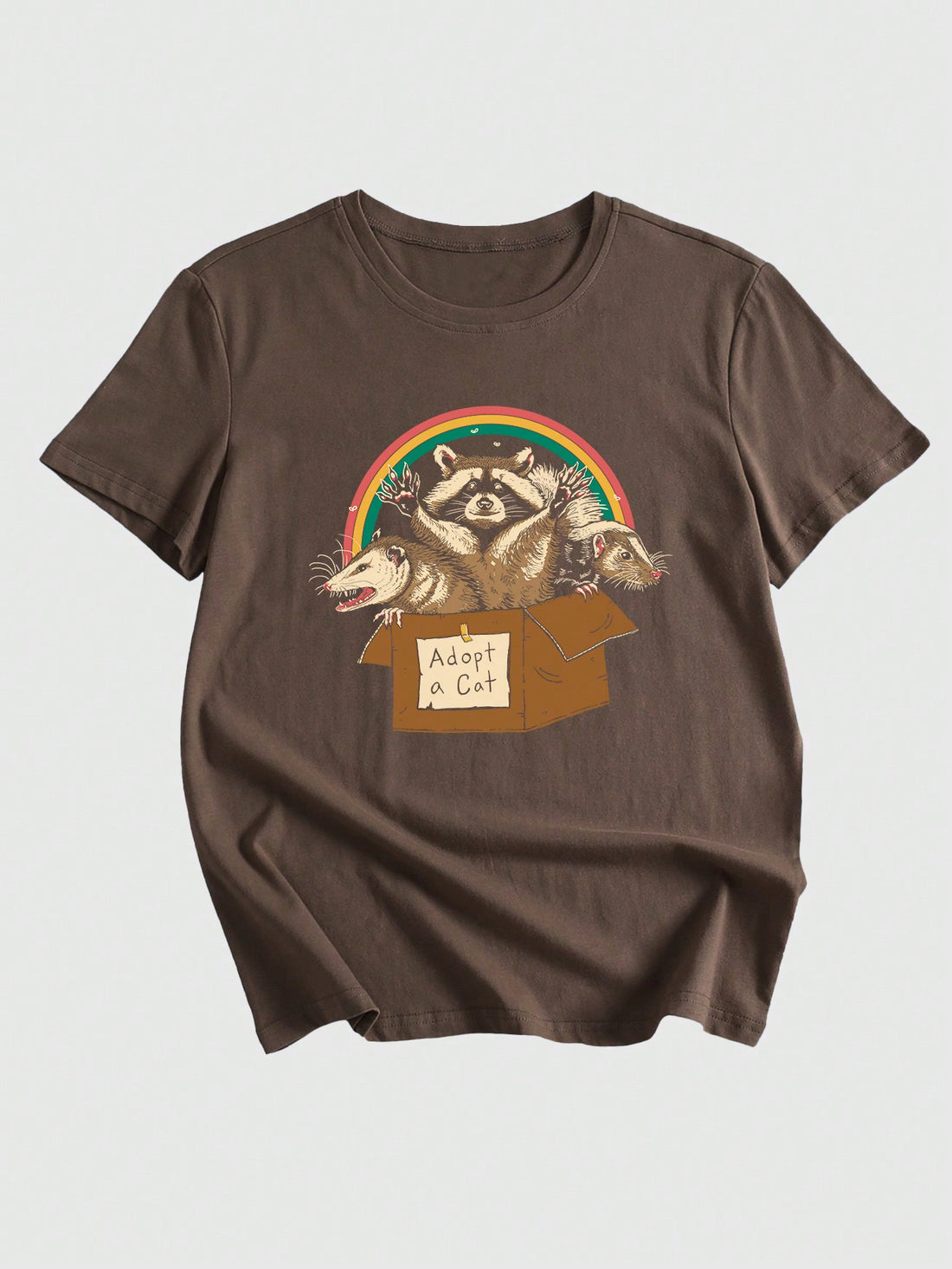 Introduce some trendy school style to your wardrobe with the Vincent Trinidad Art Animal Graphic Tee. Featuring colorful and vibrant animal graphics created by renowned artist Vincent Trinidad, this tee is perfect for animal lovers. Adding a unique touch to any outfit, this tee is a must-have for your collection.