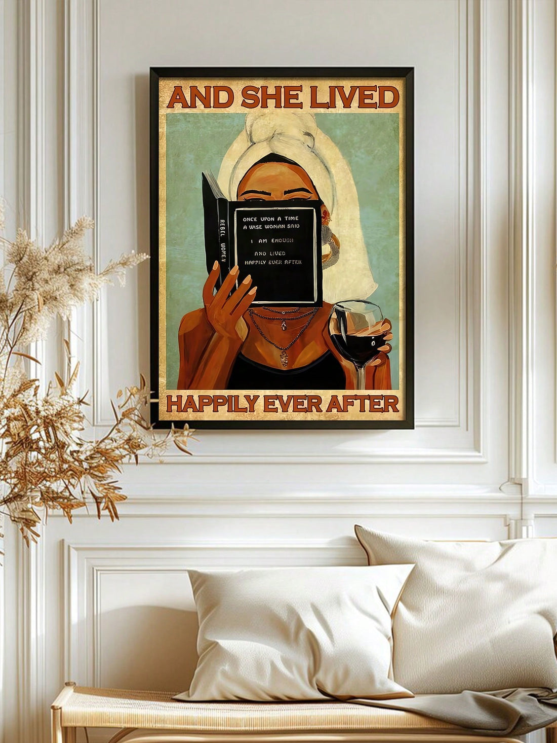 Spruce up your reading space with our Vintage-Inspired Nostalgic Wall Art Poster, perfect for book lovers and libraries. Add a touch of nostalgia to your decor and showcase your love for literature. A must-have for any avid reader!