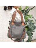 Carry your essentials in style with this vintage-inspired canvas tote! Featuring a roomy interior and a detachable shoulder strap, it’s perfect for everything from market trips to weekend adventures. Durable and charming, this tote adds a playful touch to your everyday look while keeping your hands free and your belongings organized.