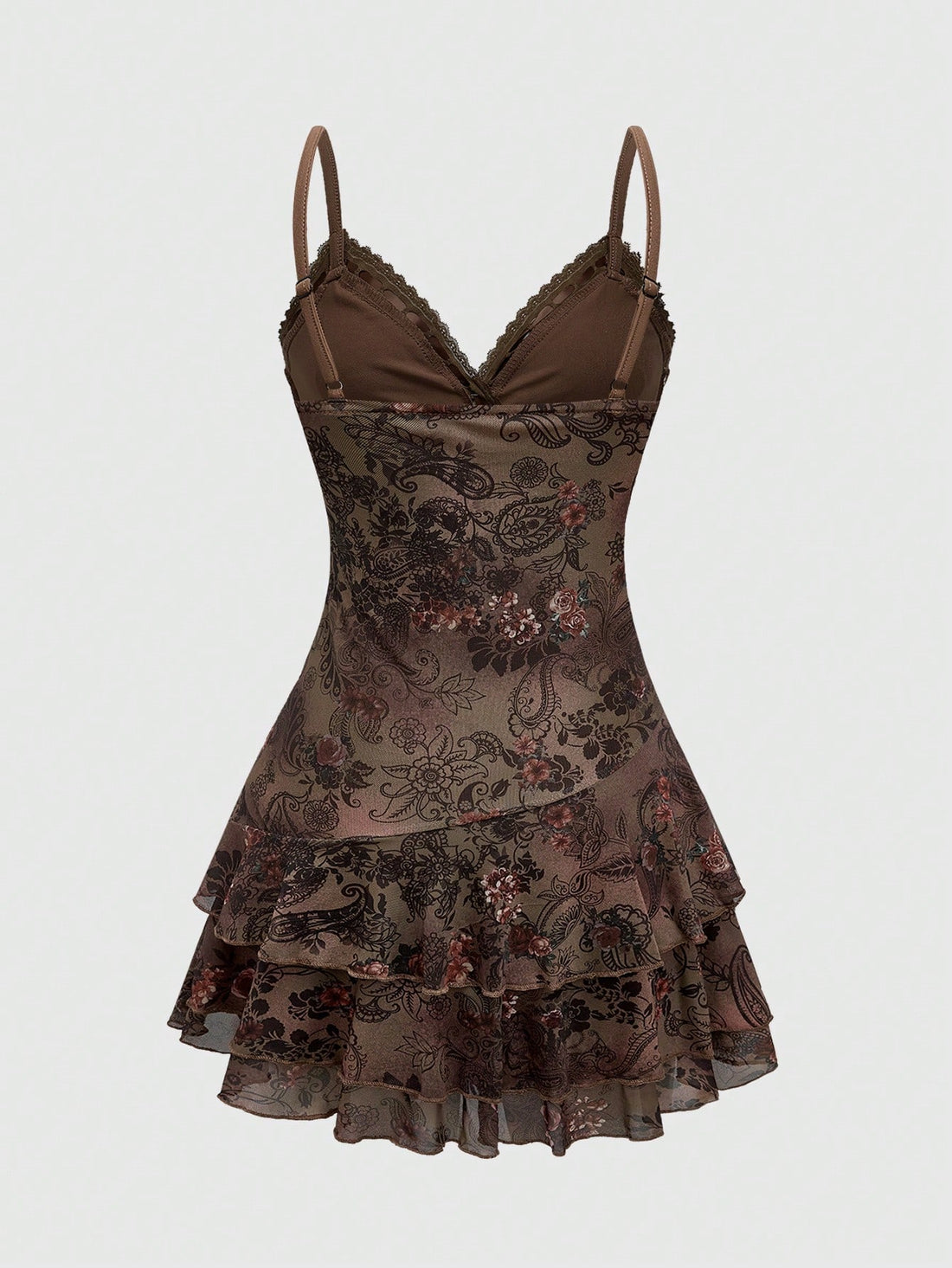 Get ready to rock your unique style with our Vintage Bohemian Ruffled Paisley Print Mini Dress! This stylish hippie chic dress will make you stand out from the crowd with its fun ruffled design and bold paisley print. Perfect for a day out with friends or a weekend festival, this dress will keep you feeling confident and cool.