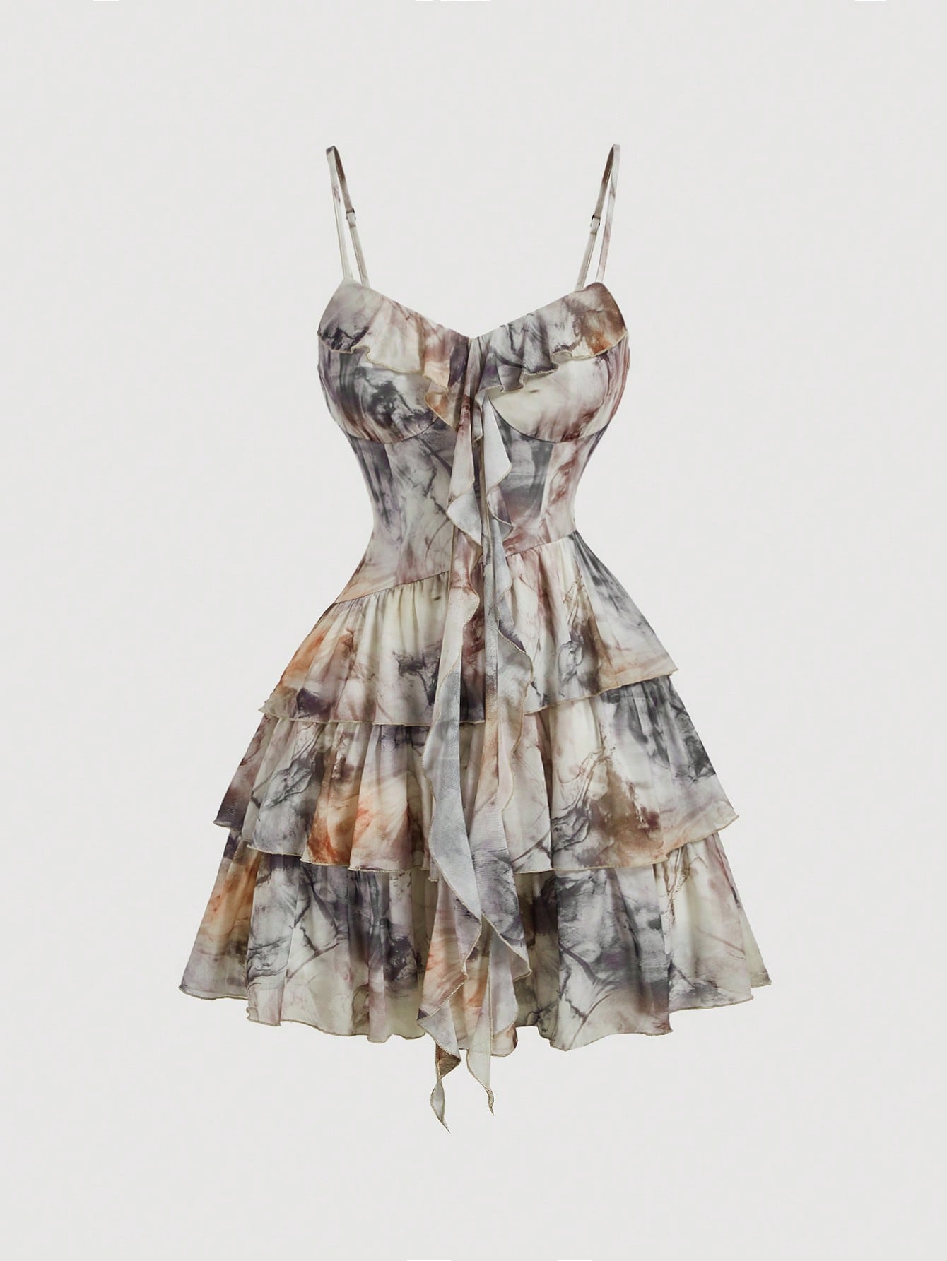 Embrace carefree vibes with this Vintage Bohemian Tie-Dye Short Dress. Its playful ruffled hemline adds a flirty touch, while the vibrant tie-dye pattern brings a splash of color to your day. Perfect for sunny outings or casual gatherings, this dress combines comfort and style effortlessly. Let your free spirit shine in this fun, breezy look!