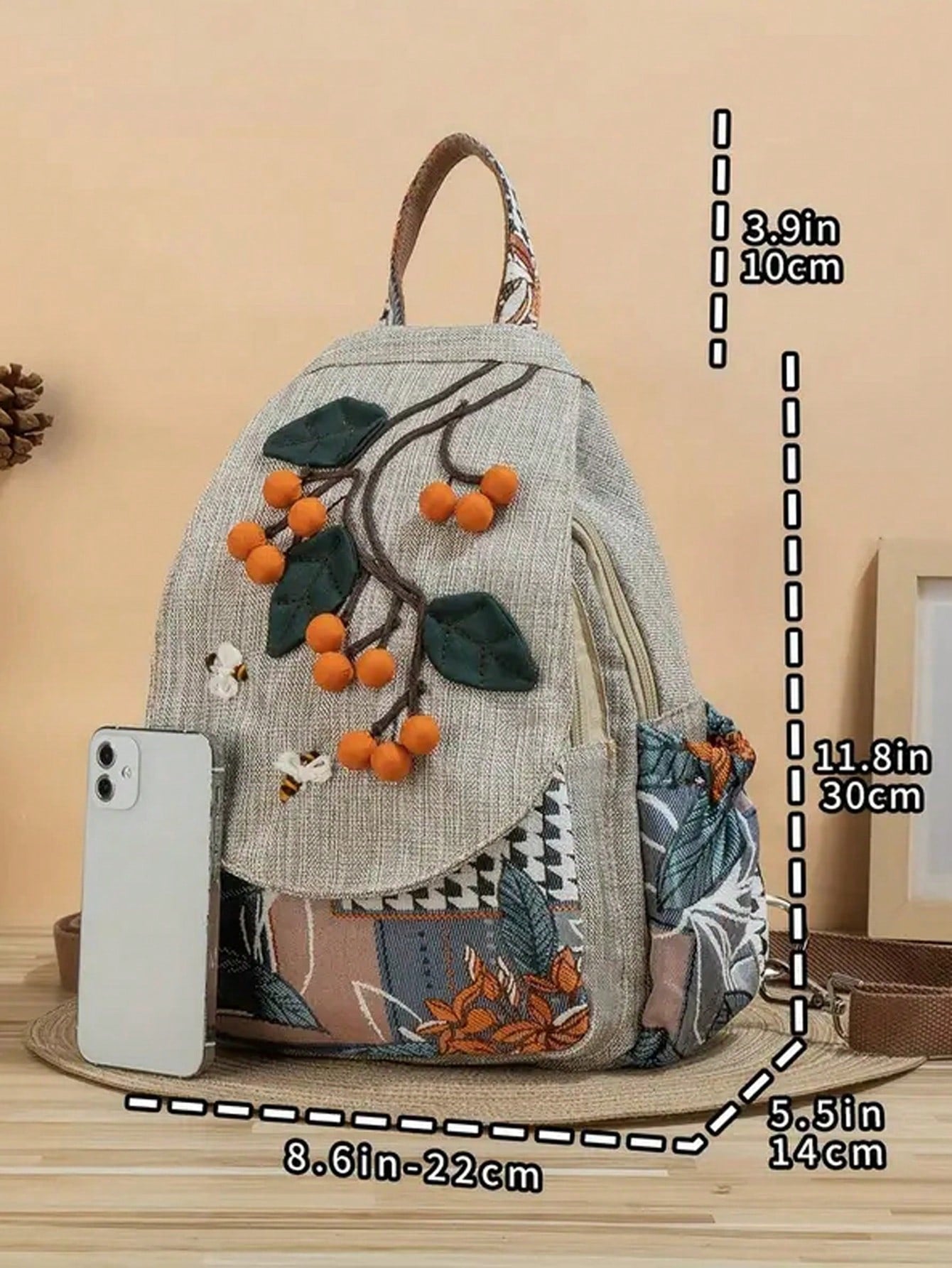 Experience the perfect blend of bohemian style and practicality with our Vintage Bohemian Traveler Backpack. Made specifically for women, this knapsack is the ideal choice for school, travel, or everyday use. With its vintage design and sturdy construction, you can effortlessly carry all your essentials while making a fashion statement.