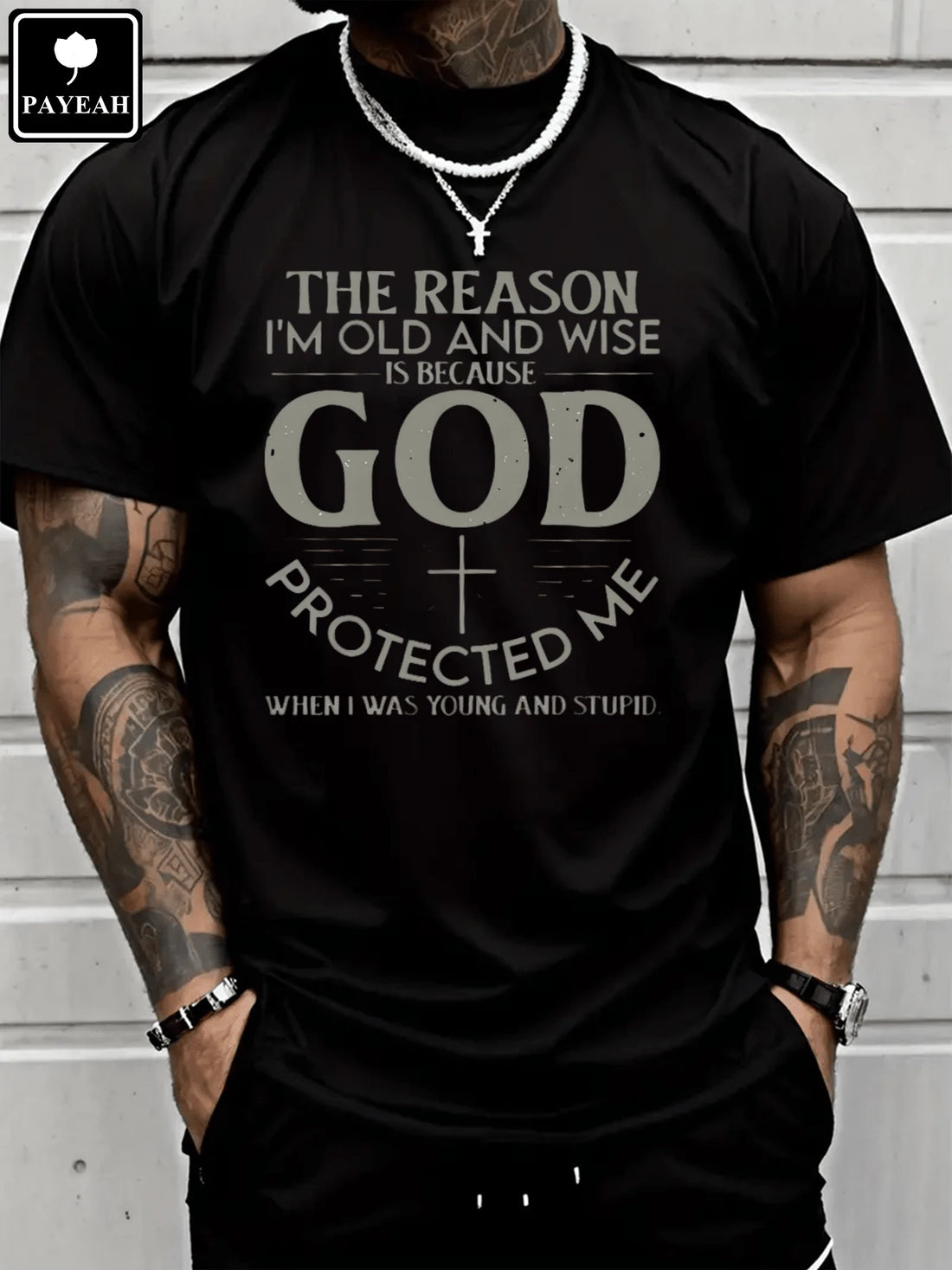 Celebrate timeless wisdom with this Vintage Christian "Old and Wise" T-Shirt. Crafted from heavy cotton, it offers lasting comfort while inspiring faith through the powerful message, "Thy Word Inspires Timeless Wisdom." Perfect for those who appreciate classic style with a meaningful twist.
