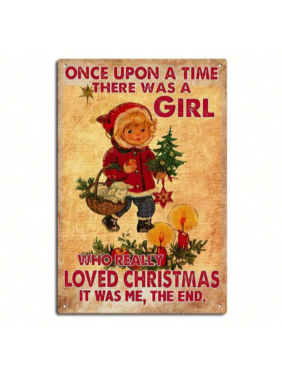 Step into a cozy Christmas cafe vibe with this charming vintage metal wall art! Crafted from rustic iron, this peppermint-themed sign brings nostalgic holiday warmth to any space. Perfect for creating that festive, retro atmosphere indoors or out, it's a delightful conversation starter that celebrates the magic of seasonal gatherings. Whether you're decking your home, porch, or garden, this whimsical piece adds character and cheer that'll have guests smiling all season long.