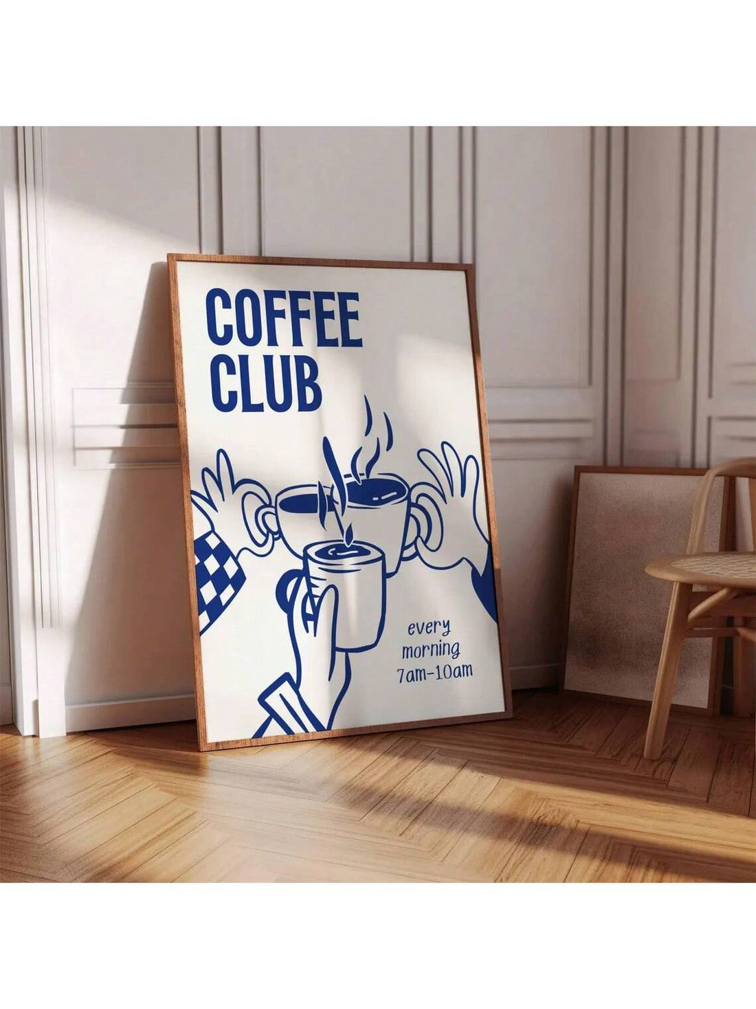 Add a splash of charm to your kitchen or dining room with this Vintage Coffee Club Wall Art. Each piece features stylish, hand-painted designs that celebrate your love for coffee in a fun and inviting way. Perfect for sparking conversation and brightening your space, this artwork brings warmth and personality to your favorite gathering spot.