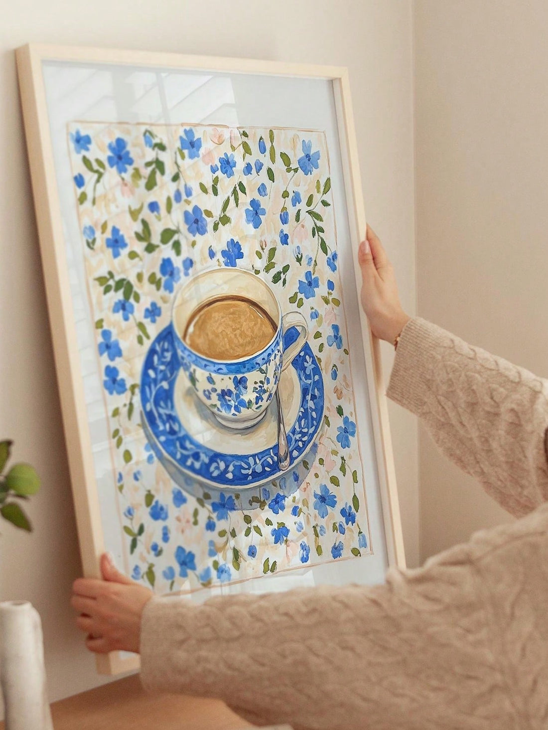 Add a charming touch to your kitchen with this Vintage Coffee with Grandma Canvas Wall Art. Featuring delightful floral accents and a nostalgic vibe, it’s perfect for cozy mornings and sweet memories. Brighten your space with a playful nod to grandma’s warmth and timeless coffee moments.