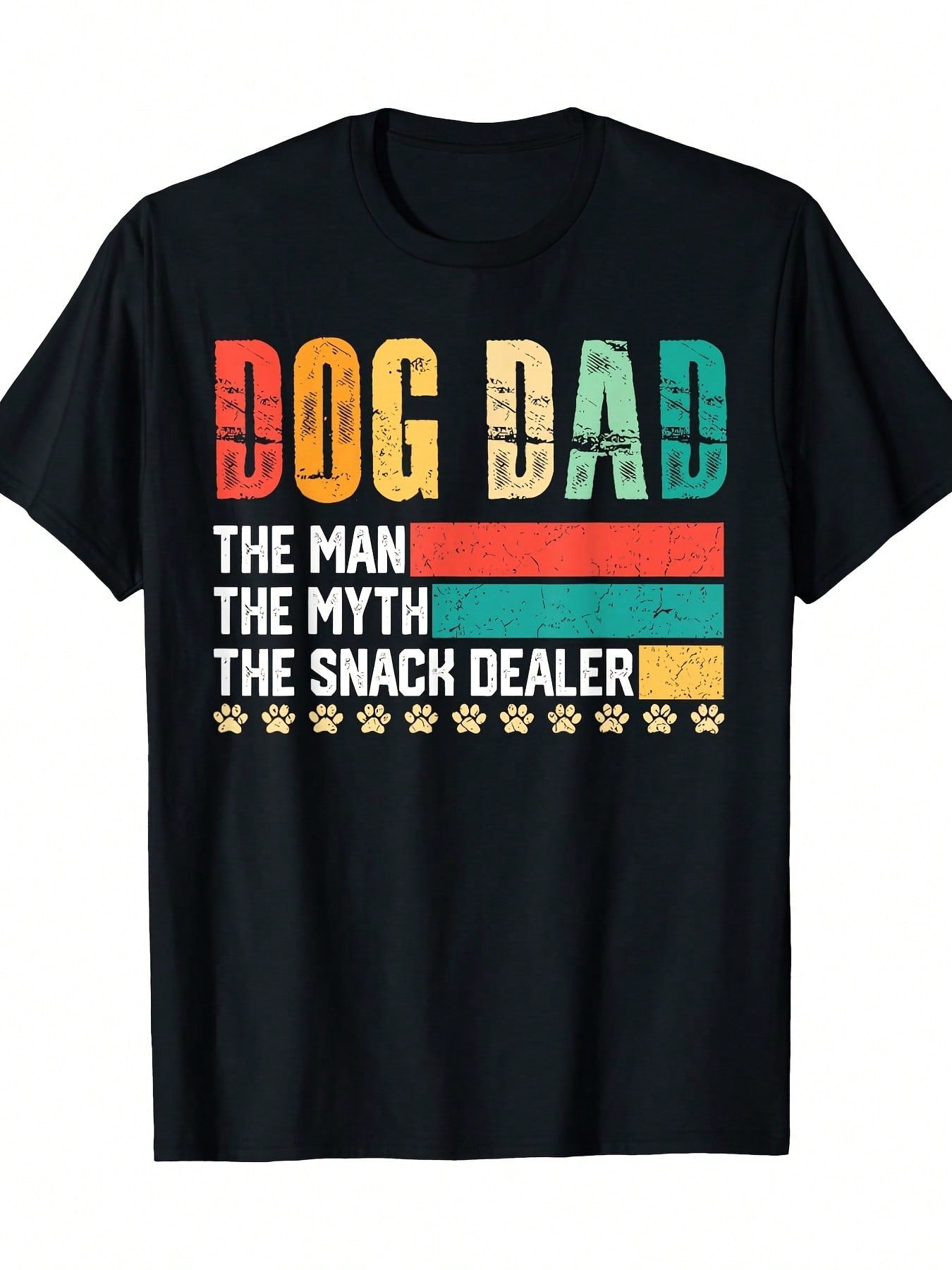 Get ready to rule Father's Day with our Vintage Dog Dad T-Shirt! Featuring a quirky Fabulous Snack Merchant Design, this shirt is perfect for any dog lover. Show off your love for your furry friends with style and humor. (And don't forget to snag some snacks for your four-legged companions!) Available now, before they're all gone!