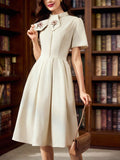 Step into timeless charm with this vintage-inspired floral embroidered dress! Perfectly blending casual comfort with special occasion flair, it features handy pockets to keep your essentials close. Twirl through your day or dance the night away in a playful, feminine silhouette designed to brighten any moment. Vintage elegance never felt so fun!