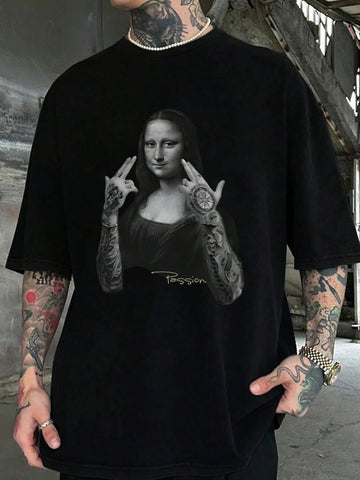 Introducing our Vintage Graphic Tee - the perfect blend of art and streetwear for effortless style. With unique graphics and a laid-back vibe, this tee will elevate your wardrobe. Express yourself with this timeless piece!