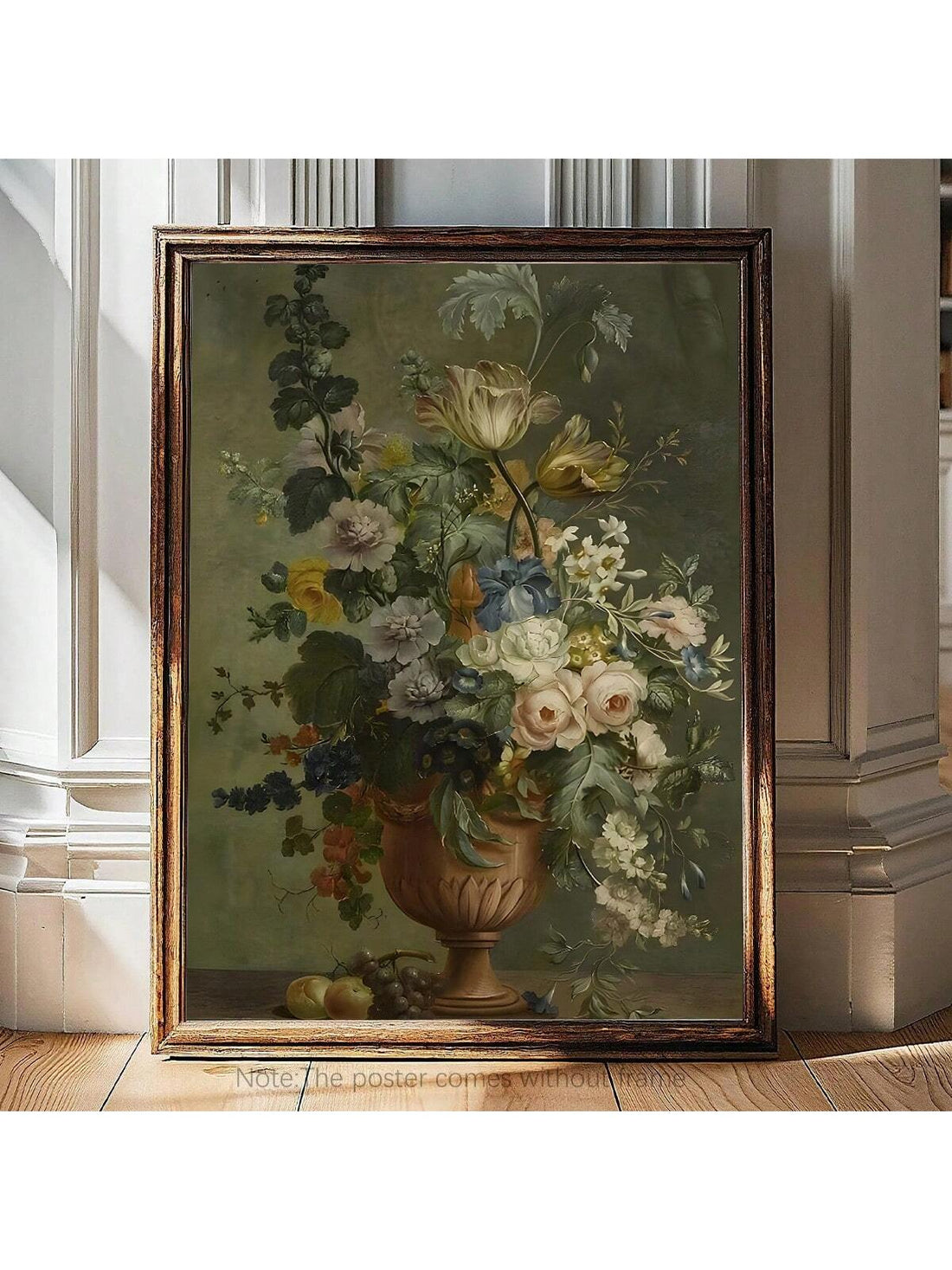 Bring a touch of charm and whimsy to your space with this Vintage Landscape Canvas Wall Art adorned with beautiful flowers. Its minimalist design effortlessly brightens any modern room, blending classic beauty with a fresh, playful vibe. Perfect for adding a splash of personality without overpowering your decor.