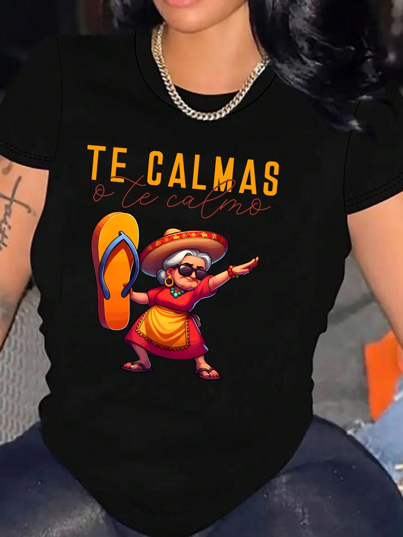 Unleash your mom's sense of humor with our Vintage Mom's Tee. This casual crew neck shirt features a funny letter print that will make you both laugh (and cringe) with delight. Perfect for casual outings or lounging at home. (Warning: may induce eye-rolls from children.)