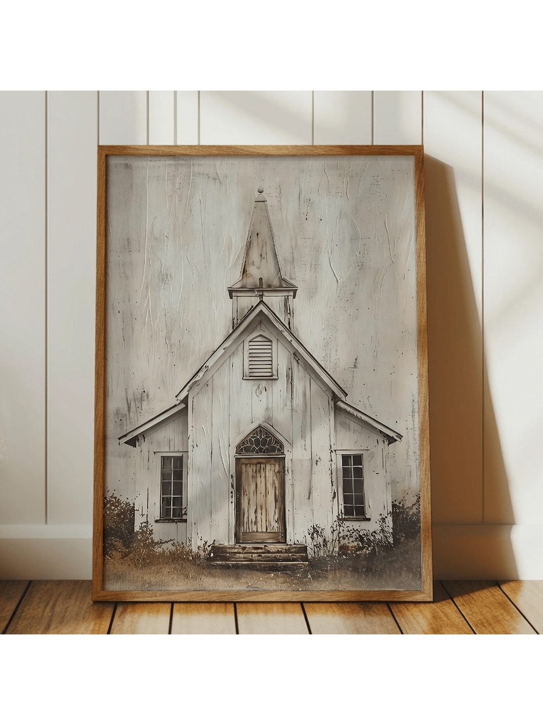 Add a touch of timeless charm to your space with this Vintage Rustic Church Canvas Wall Art. Its weathered look and classic design bring cozy, nostalgic vibes that spark conversations and warm hearts. Perfect for art lovers craving a bit of history and style—or as a thoughtful gift for someone who appreciates soulful decor. Brighten any room with a piece that tells a story!