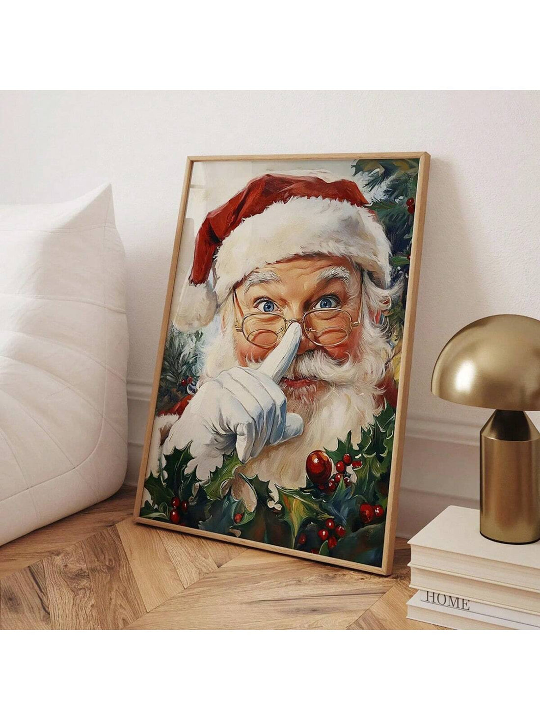Bring a touch of nostalgia to your holiday décor with this Vintage Santa Claus Canvas Print. Its timeless design captures the magic of classic Christmas celebrations, making any room feel warm and festive. Perfect for creating holiday cheer, this charming artwork adds a playful spirit to your home year after year.