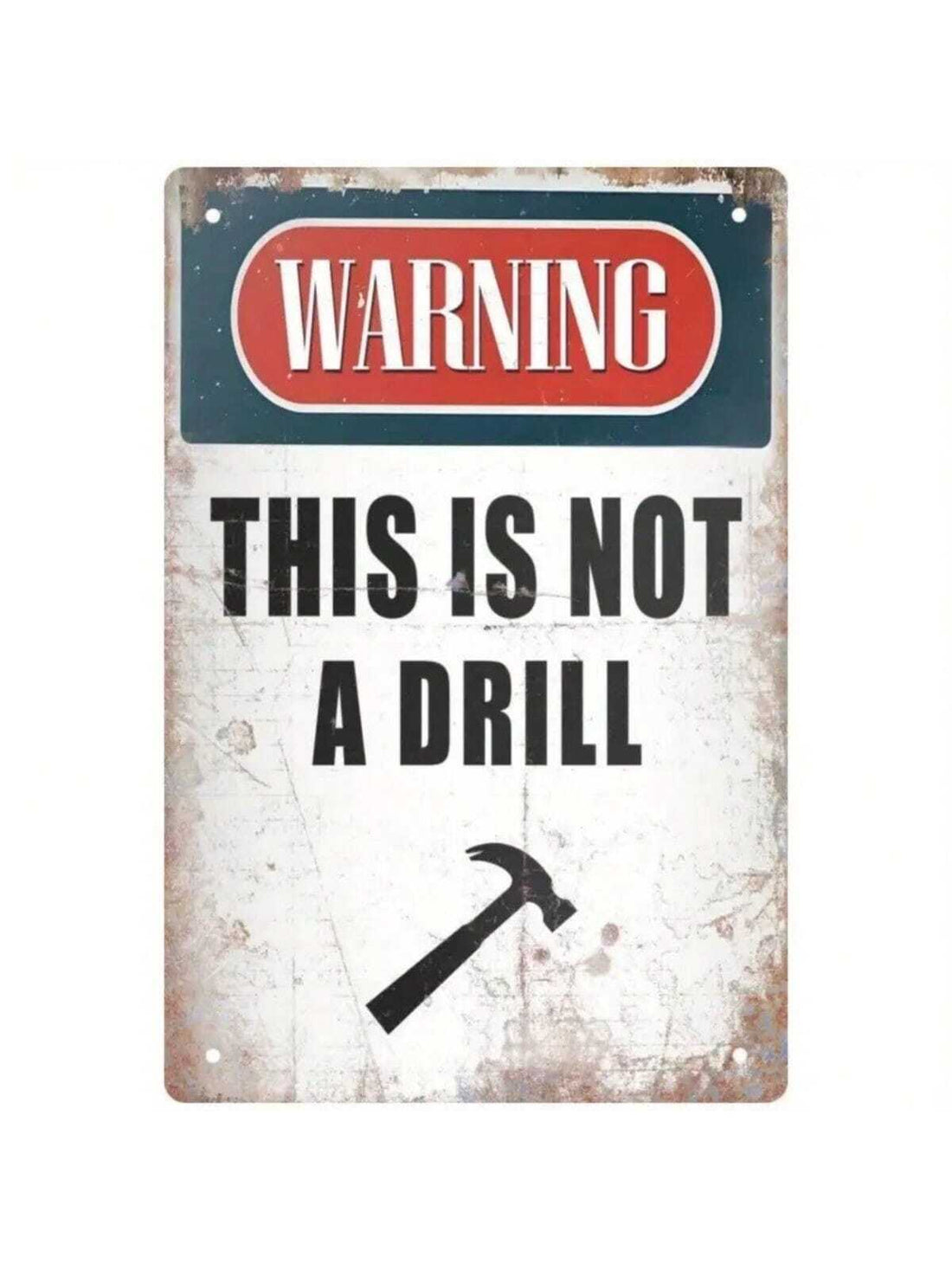 Expertly crafted, this vintage tin sign features the message "Yes I Have OCD - Old, Cranky, Dangerous" to add a touch of humor to your home decor. With its aged look, it will bring a unique charm to any space. Made of durable metal, it's built to last.