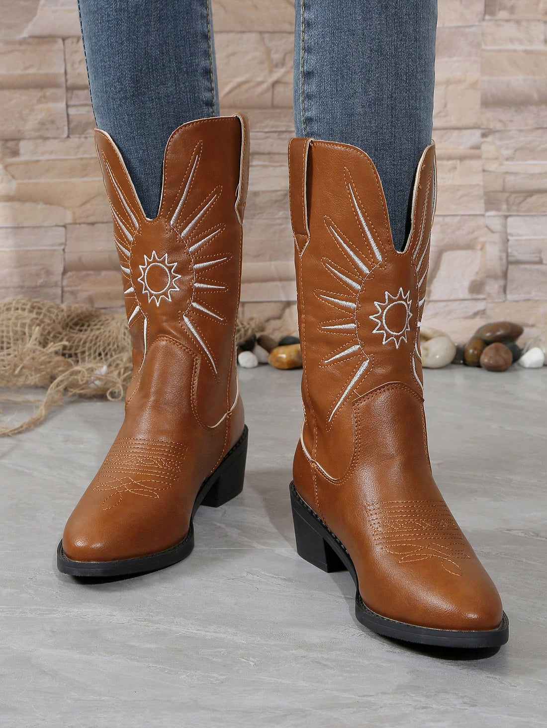 Step into autumn and winter with style and vintage vibes with our embroidered Western cowboy riding boots. These boots not only keep your feet warm and cozy in the colder seasons, but also add a unique touch to any outfit with their beautiful embroidery. Elevate your fashion game with these must-have boots!