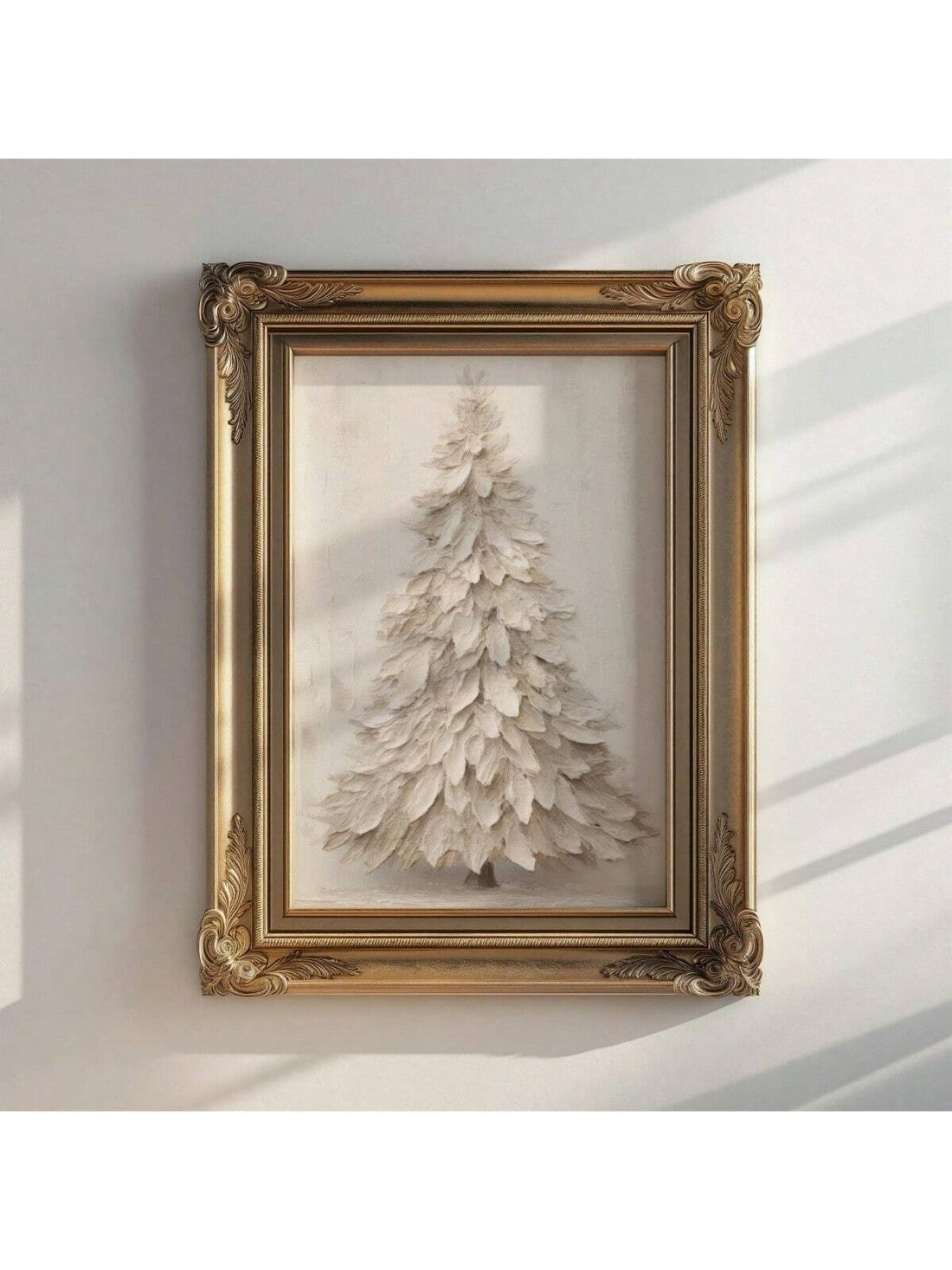 Transform your space into a winter wonderland with this charming vintage white Christmas tree mural. Perfect for adding nostalgic holiday magic to any room, this stylish wall art captures the timeless elegance of classic Christmas décor. Whether you're decorating your living room, bedroom, or entryway, this festive piece brings warmth and seasonal cheer to your home. Its soft, vintage aesthetic complements both modern and traditional interiors, making it an ideal choice for year-round holiday enthusiasts or